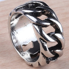 Load image into Gallery viewer, Cool Rings Gothic Deep Sea Squid Octopus Ring Vintage Wolf/Deer/Leaf/Superman/Dargon/Snake Rings Halloween Anillo Hombre Bijoux