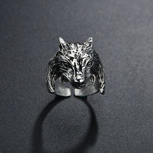 Load image into Gallery viewer, Retro Punk Exaggerated Spirit Snake Ring Fashion Personality Stereoscopic Opening Adjustable Joint Finger Rings