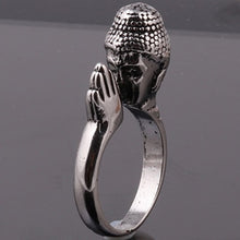 Load image into Gallery viewer, Cool Rings Gothic Deep Sea Squid Octopus Ring Vintage Wolf/Deer/Leaf/Superman/Dargon/Snake Rings Halloween Anillo Hombre Bijoux
