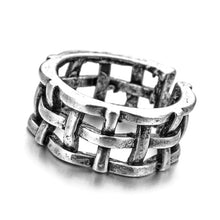 Load image into Gallery viewer, Retro Punk Snake Ring for Men Women Exaggerated Antique Siver Color Opening Adjustable Rings Anillo Hombre Bijoux
