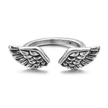 Load image into Gallery viewer, Retro Punk Snake Ring for Men Women Exaggerated Antique Siver Color Opening Adjustable Rings Anillo Hombre Bijoux
