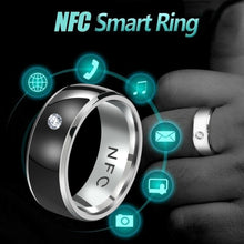 Load image into Gallery viewer, New NFC Multifunctional Intelligent Ring  Finger Smart Wear Finger Digital Ring Connect Android Phone Equipment Rings
