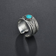 Load image into Gallery viewer, Retro Punk Exaggerated Spirit Snake Ring Fashion Personality Stereoscopic Opening Adjustable Joint Finger Rings
